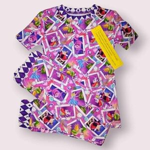 Sweet Little Cozys Alice in Wonderland Bamboo Short Sleeve Shirt & Pants 18/24M